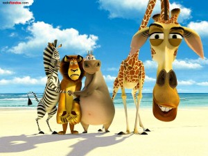 Postal: Madagascar (DreamWorks)