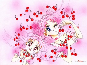 Postal: Usagi y Chibiusa (Sailor Moon)