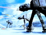AT-AT (All Terrain Armored Transport) en combate