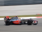 Lewis Hamilton conduciendo para McLaren