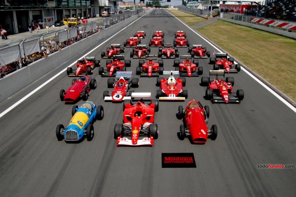 Monoplazas Ferrari de Fórmula 1 de todos los tiempos