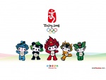 Las mascotas oficiales de los Juegos Olímpicos Beijing 2008