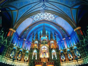 Postal: Basílica Notre-Dame de Montreal