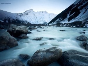 El derretimiento de los glaciares, en Nueva Zelanda