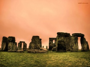 Stonehenge, monumento megalítico de la Edad del Bronce, situado en Inglaterra