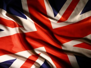 Postal: Bandera del Reino Unido
