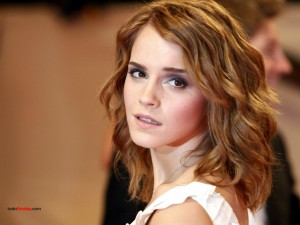 La actriz británica Emma Watson