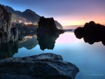 Aguas tranquilas, en Porto Moniz (Isla de Madeira, Portugal)