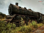 Una vieja locomotora
