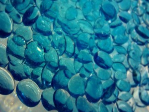 Piedras azules