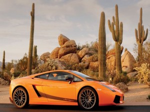 Lamborghini naranja