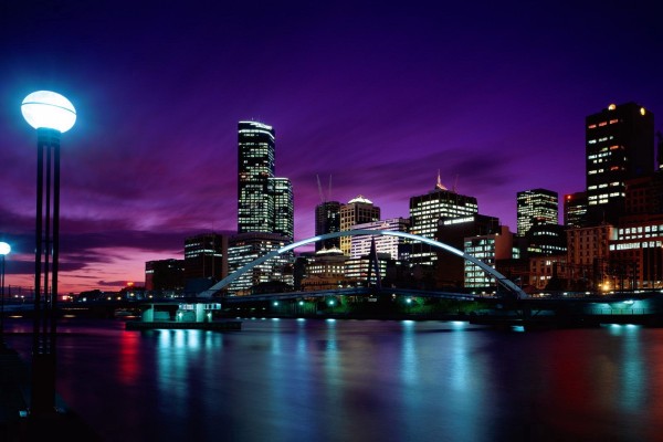 Melbourne de noche