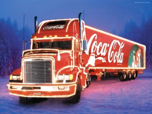 El camión de Coca-Cola