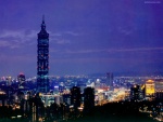 La ciudad de Taipei, China
