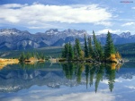 Lago Talbot, en el Parque Nacional Jasper (Canadá)