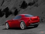 Alfa Romeo deportivo rojo