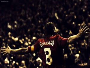 El jugador del Liverpool Steven Gerrard