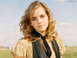 Emma Watson con cara angelical