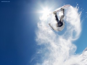 Postal: Salto de snowboard