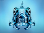 Escudo en azules del FC Zenit San Petersburgo