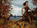 Pocahontas corriendo