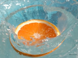 Naranja refrescante