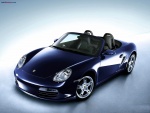 Porsche azul marino
