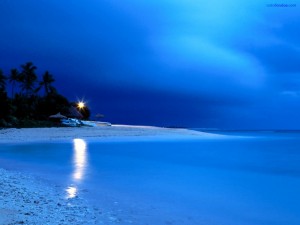 Playa azul