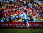 Messi en la Copa Mundial Sudáfrica 2010
