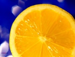 Corte de una naranja