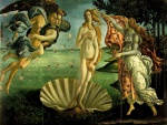El nacimiento de Venus, pintura de Sandro Botticelli
