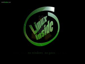 Postal: Linux en el interior (sin ventanas ni puertas)