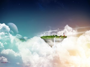 Un pequeño mundo en las nubes