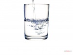 Un vaso de agua