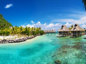 Postal: Vacaciones en Bora Bora