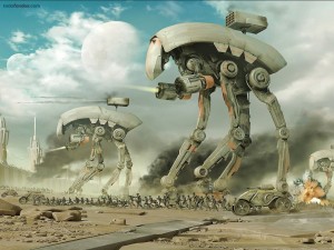 Postal: Guerra de robots