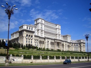 Postal: Parlamento de Rumania