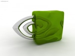 Logo 3D de NVidia