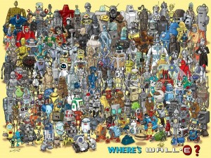 Postal: ¿Dónde está Wall-E?