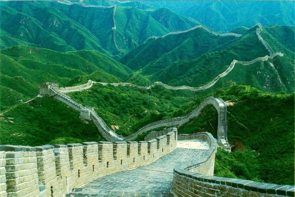 Impresionante fotografía de la Gran Muralla China