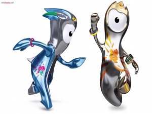 Wenlock y Mandeville, mascotas oficiales de los Juegos Olímpicos y Paralímpicos de Londres 2012