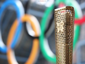 Postal: Antorcha olímpica de Londres 2012