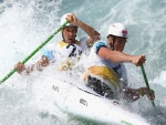 Luka Bozic y Saso Taljat en canoa doble (C2)