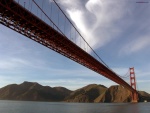Puente Golden Gate (San Francisco) visto desde el agua