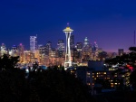 Seattle (Washington) por la noche