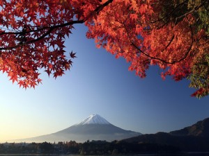 Panorámica del Monte Fuji, en Japón