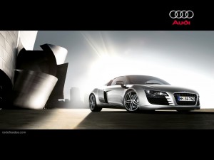 Postal: Superdeportivo Audi R8