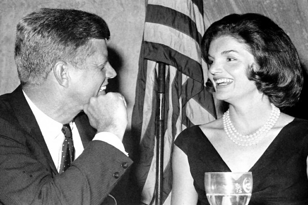 John y Jackie Kennedy