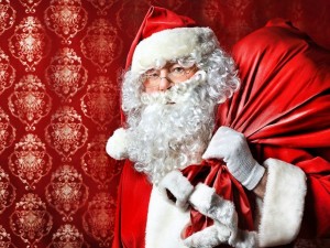 Postal: Santa Claus o Papá Noel