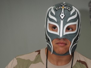 El luchador profesional Rey Mysterio